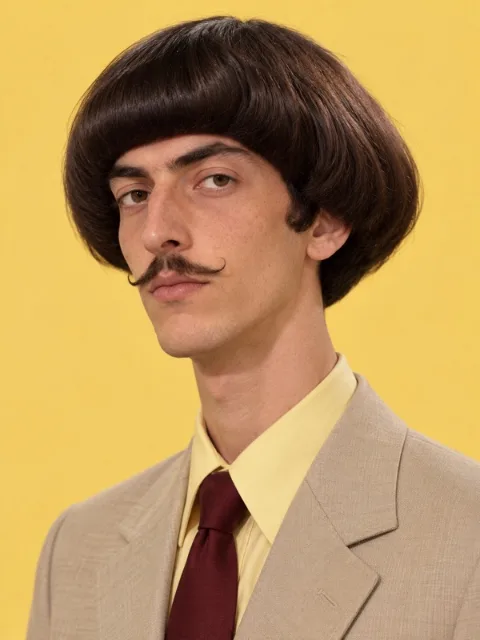 Percival Fawnsworth, retrato de personagem gerado por IA