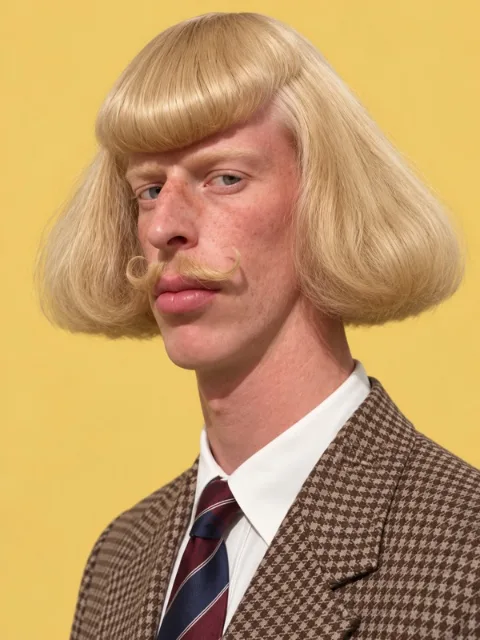 Jean Phil, retrato de personagem gerado por IA